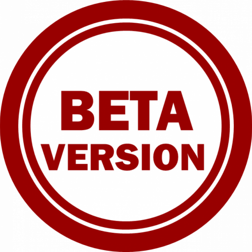 Wanna be a beta-tester?